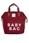 Zoozie Bags Bolsa de Pañales Tamaño Maxi Rojo Clarete